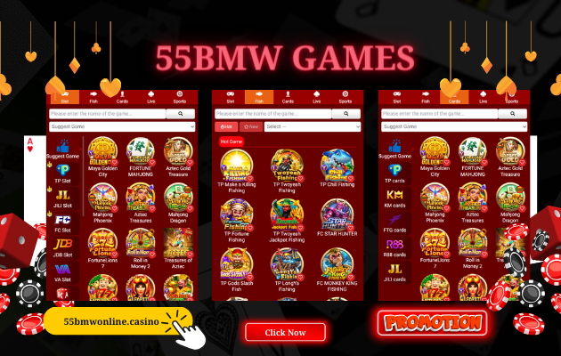 Slot Games on 55bmw: Variety of Options